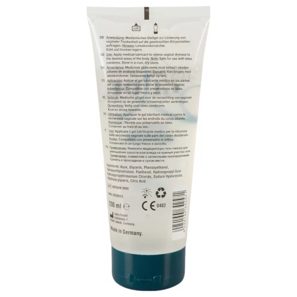 Just Glide Premium Original - vattenbaserat glidmedel - vegansk - 200ml