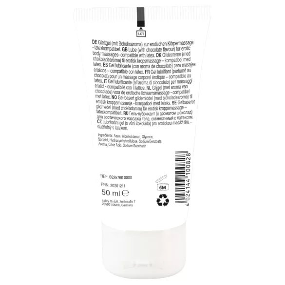 Lick it! - 2-i-1 ätbar glidmedel - vit choklad - 50ml
