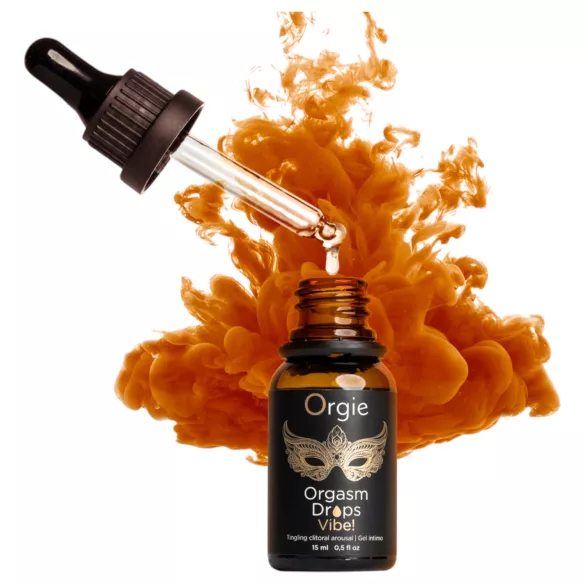 Orgie Orgasm Drops Vibe - pirrande intimgel för kvinnor (15 ml)