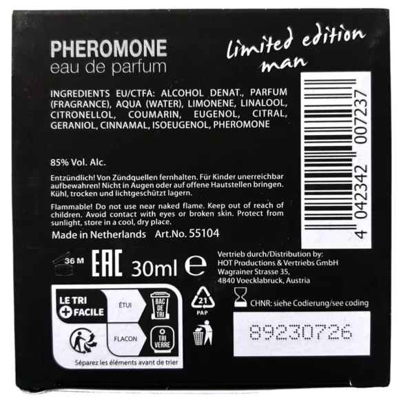HOT Dubai - feromonparfym för män - 30ml