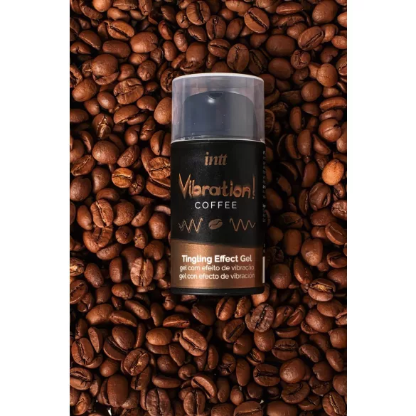 Intt Vibration! - flytande vibrator - kaffe (15 ml)