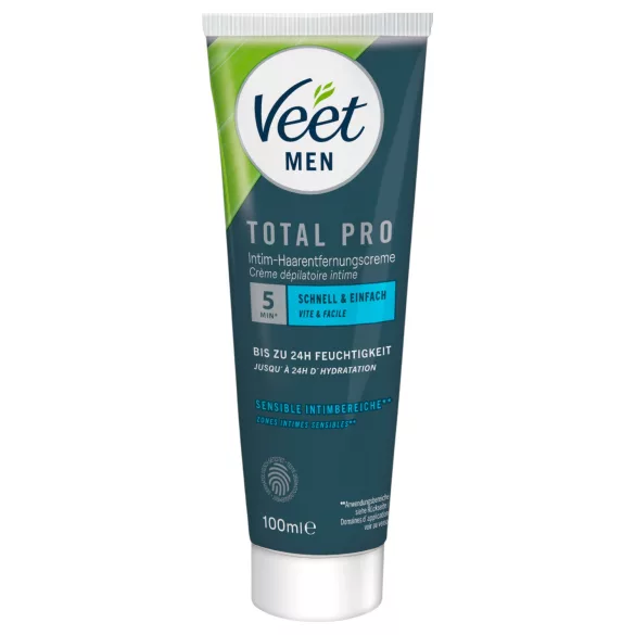 Veet - intim hårborttagningskräm och balsam för män (100 ml + 50 ml)