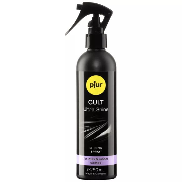 pjur Cult Ultra Shine - glansspray för latexkläder (250 ml)