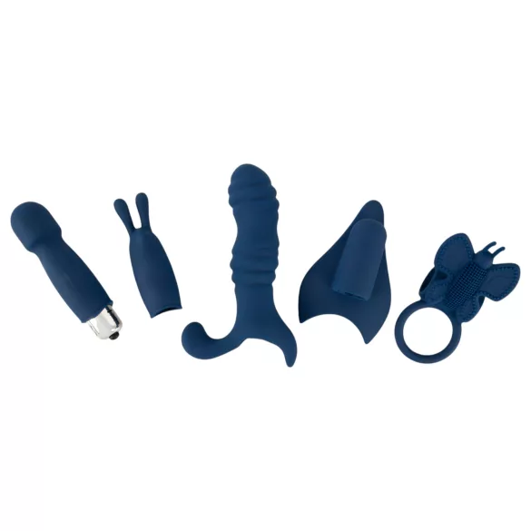 Magic Shiver - vibrator set - blå