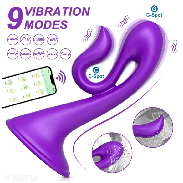 AlvUp - G-punktsvibrator (lila)