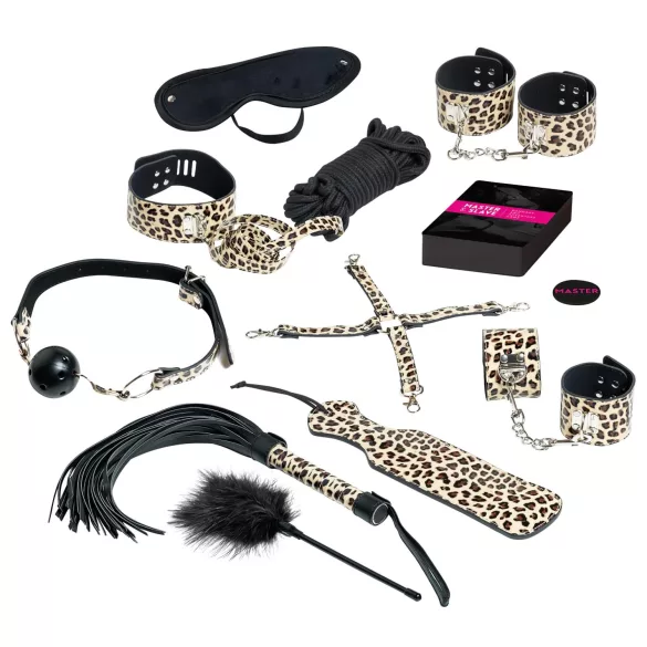 tease & please - Master & Slave - premium BDSM-äventyrsset för par (13-delars)