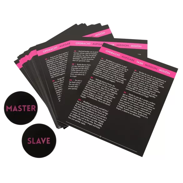 tease & please - Master & Slave - premium BDSM-äventyrsset för par (13-delars)