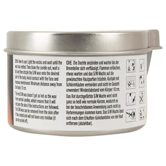 BDSM - kroppsljus för paraffinvax - 100ml