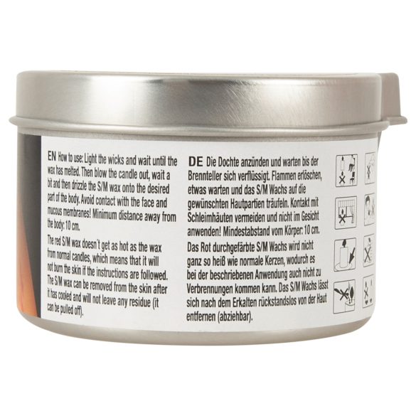 BDSM High Temperature - kroppsljus av paraffin - 100ml