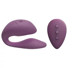 Cotoxo Cupid 2 - parvibrator med fjärrkontroll - lila