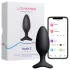 Lovense Hush 2 S - App-styrd analvibrator (38 mm, svart)