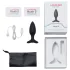Lovense Hush 2 S - App-styrd analvibrator (38 mm, svart)