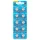 Gombelem - knappcellsbatteri LR44 - 10-pack