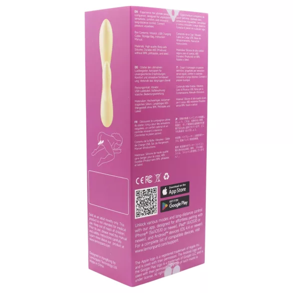 LP Jessica - smart klitorisvibrator med arm (gul)