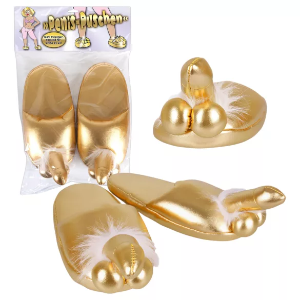 Penistofflor (guld)