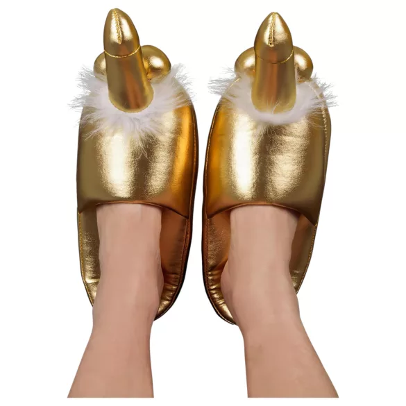 Penistofflor (guld)