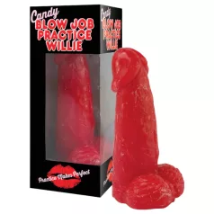 Jättegodis i form av penis - jordgubb (285 g)