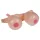 Boob Battle - uppblåsbar strap-on bröstleksak - natur