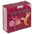 Cock Fighting - uppblåsbar strap-on-penis (hudfärgad)