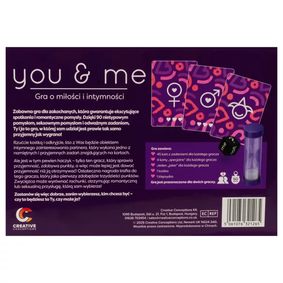 you & me - erotisk parspel (polska)
