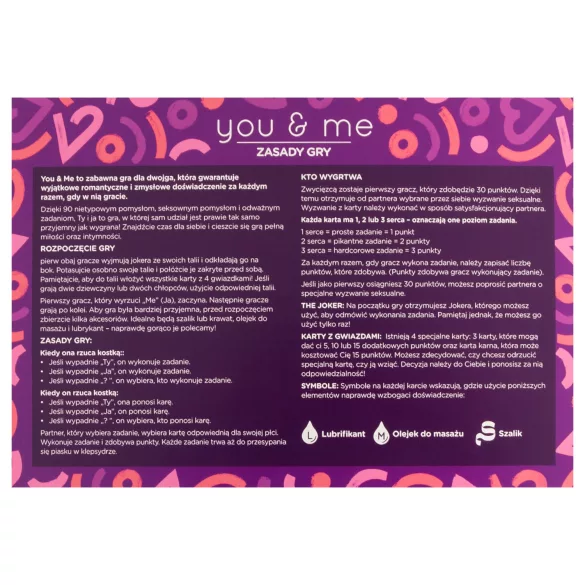 you & me - erotisk parspel (polska)