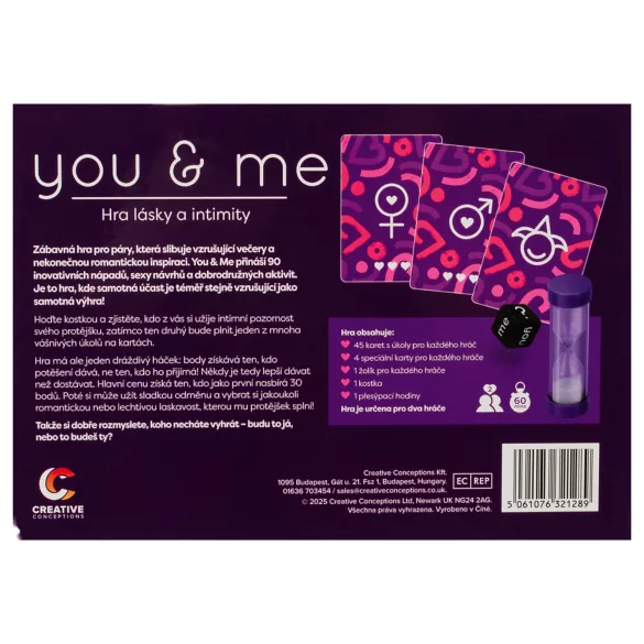 you & me - erotisk parspel (tjeckiska)