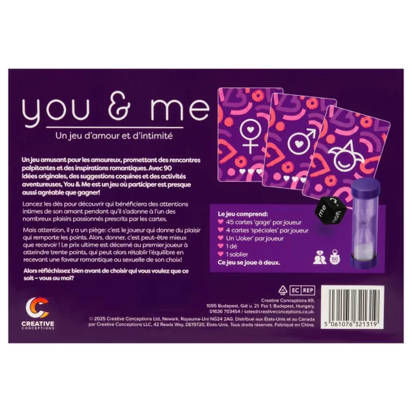 you & me - erotisk parspel (franska)