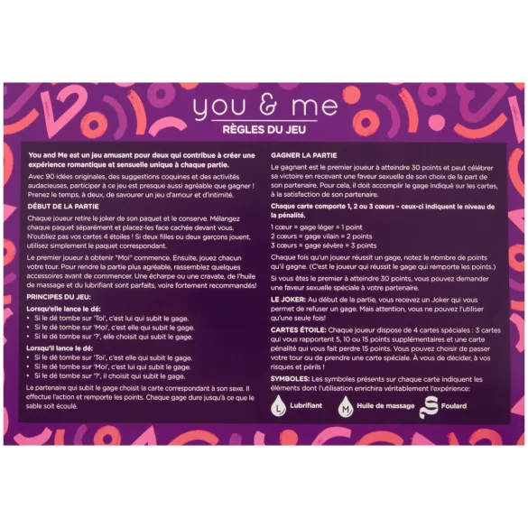 you & me - erotisk parspel (franska)