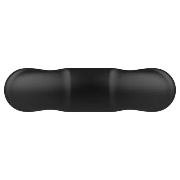 Pulselock Cirkl - silikonpenisring (svart) - 26 mm