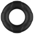 Pulselock Cirkl - silikonpenisring (svart) - 26 mm