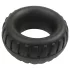 Pulselock Oak - extra tjock testikelring i silikon (svart) - 40 mm