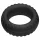 Pulselock Forge - silikon penisring med däckmönster (svart) - 30 mm