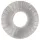 Pulselock Cocktura - räfflad penisring i TPE (transparent) - 19 mm