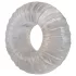 Pulselock Cocktura - räfflad penisring i TPE (transparent) - 19 mm