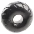 Pulselock Forge - penisring i TPE med hjulmönster (svart) - 19 mm