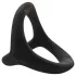 Pulselock Taur - Y-formad penis- och testikelring (svart) - S