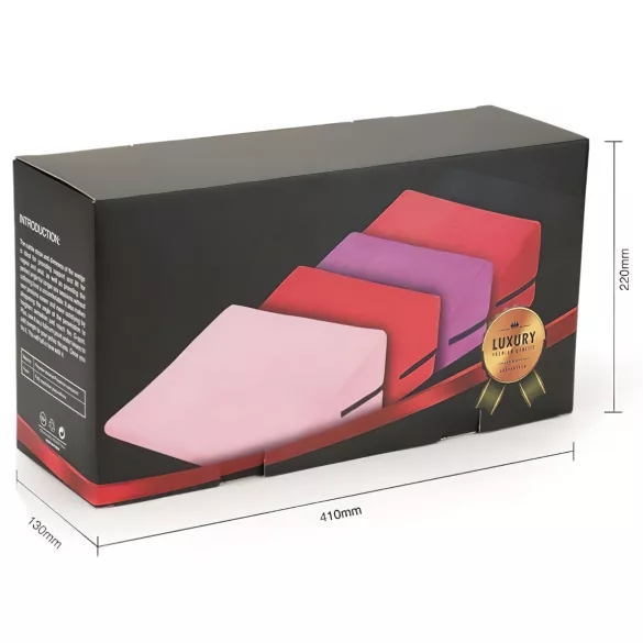 Desirel Magic Pillow - kilformad sexkudde - liten (röd)