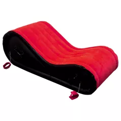   Desirel Magic Pillow - Uppblåsbar BDSM-sexmöbel - med handbojor (röd)