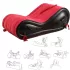 Desirel Magic Pillow - Uppblåsbar BDSM-sexmöbel - med handbojor (röd)
