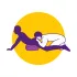Desirel Magic Pillow - Uppblåsbar sexkudde med dildohållare (lila)