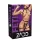 ZADO - 2-delars lädersele set (svart-guld)
