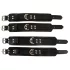 ZADO - sängfäste bondage set - läder - svart