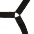 ZADO - sängfäste bondage set - läder - svart