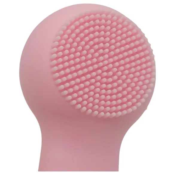 FaceClean - sladdlös, vattentät ansiktsmassageapparat (rosa)