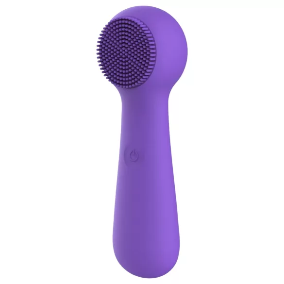 FaceClean - uppladdningsbar och vattentålig ansiktsmassager (lila)