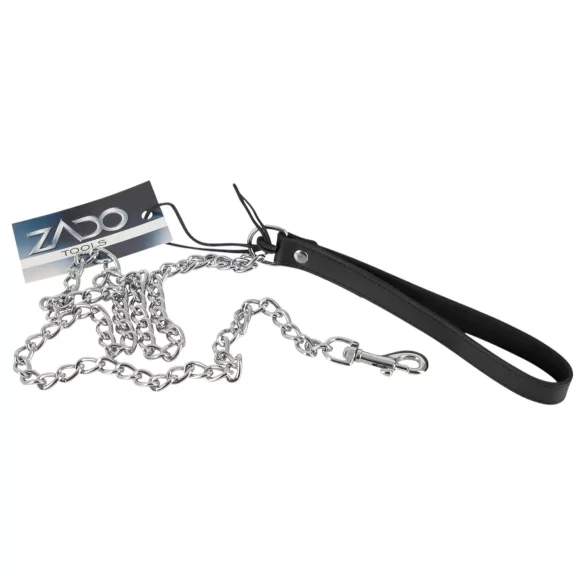 ZADO - hundkoppel metall silver