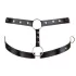 Svenjoyment - harnes med penisring - svart - M/L