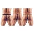 Svenjoyment - herrtangaset - svart 3-pack S-L