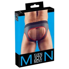 Svenjoyment - öppen jockstrap - svart - XL