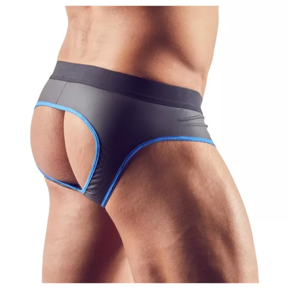 Svenjoyment - öppen jockstrap - svart/blå